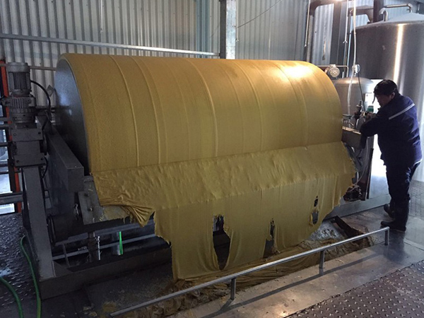 Filtru de suc cu tambur de vid Filtru de suc cu tambur de vid