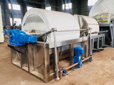 Filtru de vid rotativ continuu