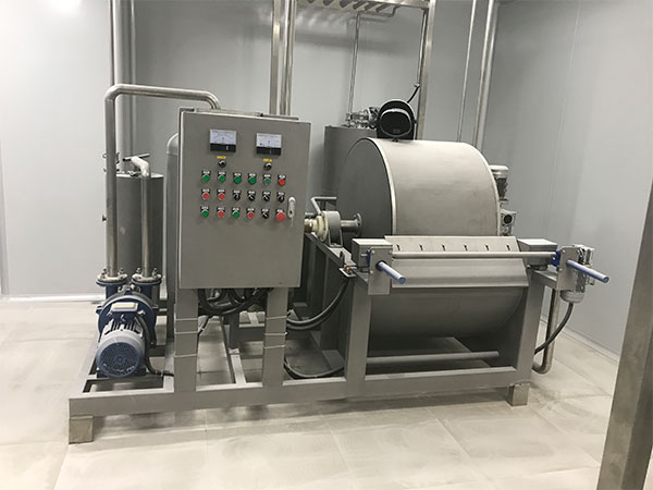 Filtru cu tambur rotativ mic