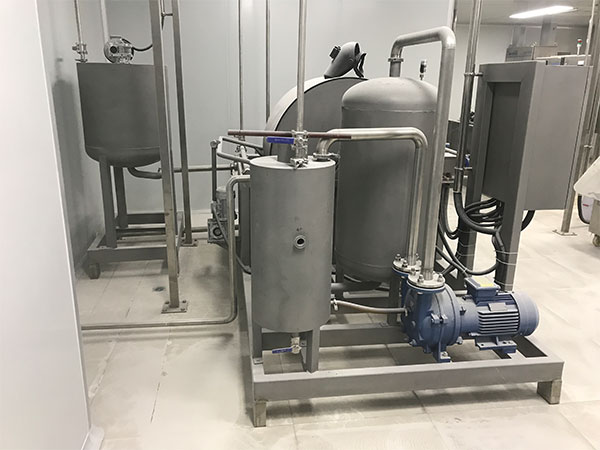 Filtru cu tambur rotativ mic