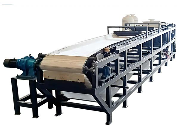 Filtru cu centura de vid orizontala