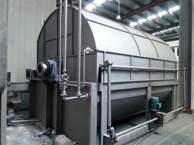 Precoat descărcare rotativă filtru tambur de vid