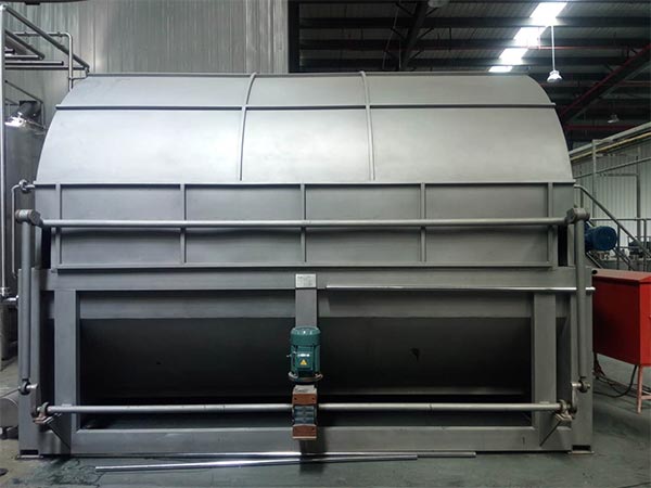 Precoat descărcare rotativă filtru tambur de vid